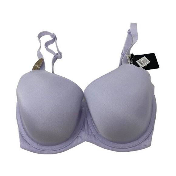 Wacoal Ultimate Side Smoother Underwire T-Shirt Bra PURPLE HEATHER Size 30DDD - Picture 2 of 11